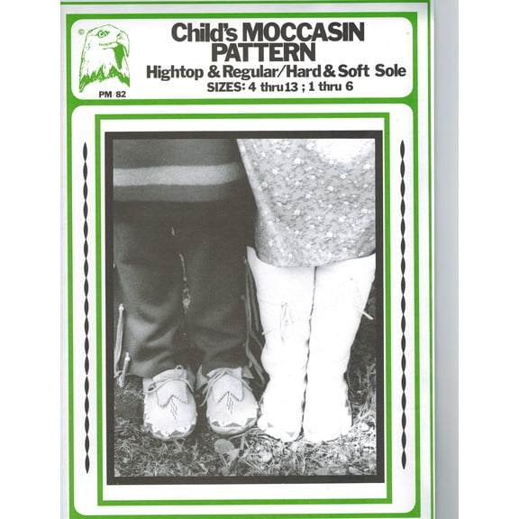 Child's Moccasin Pattern