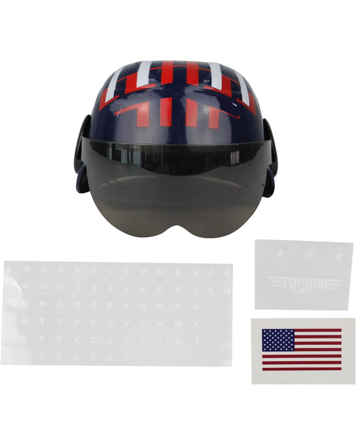 Child's Navy Blue Air Force Fighter Pilot Costume Accessory Helmet