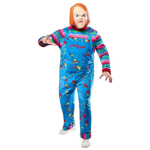 Child's Play 2 Chucky Costume for Adults by Rubies, Men's 2XL