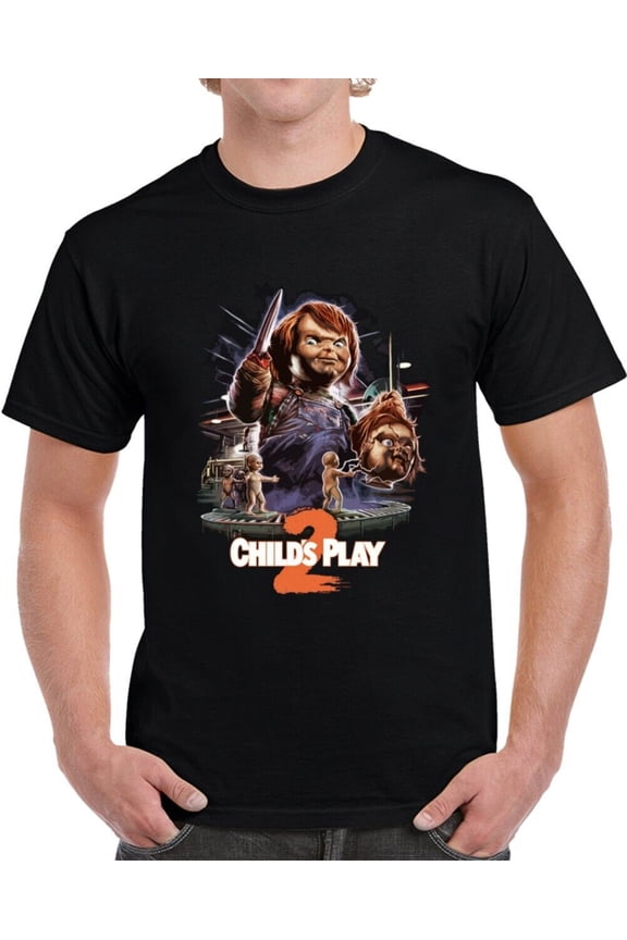 Child's Play 2 Chucky Horror Movie T Shirt