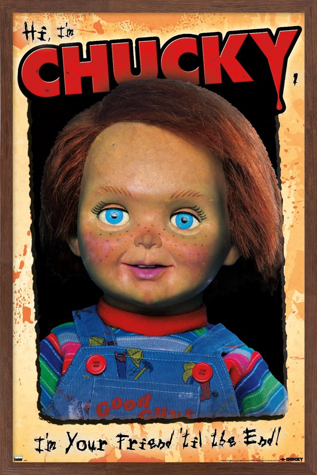 Child's Play 2 - Portrait Wall Poster, 14.725" x 22.375" Framed