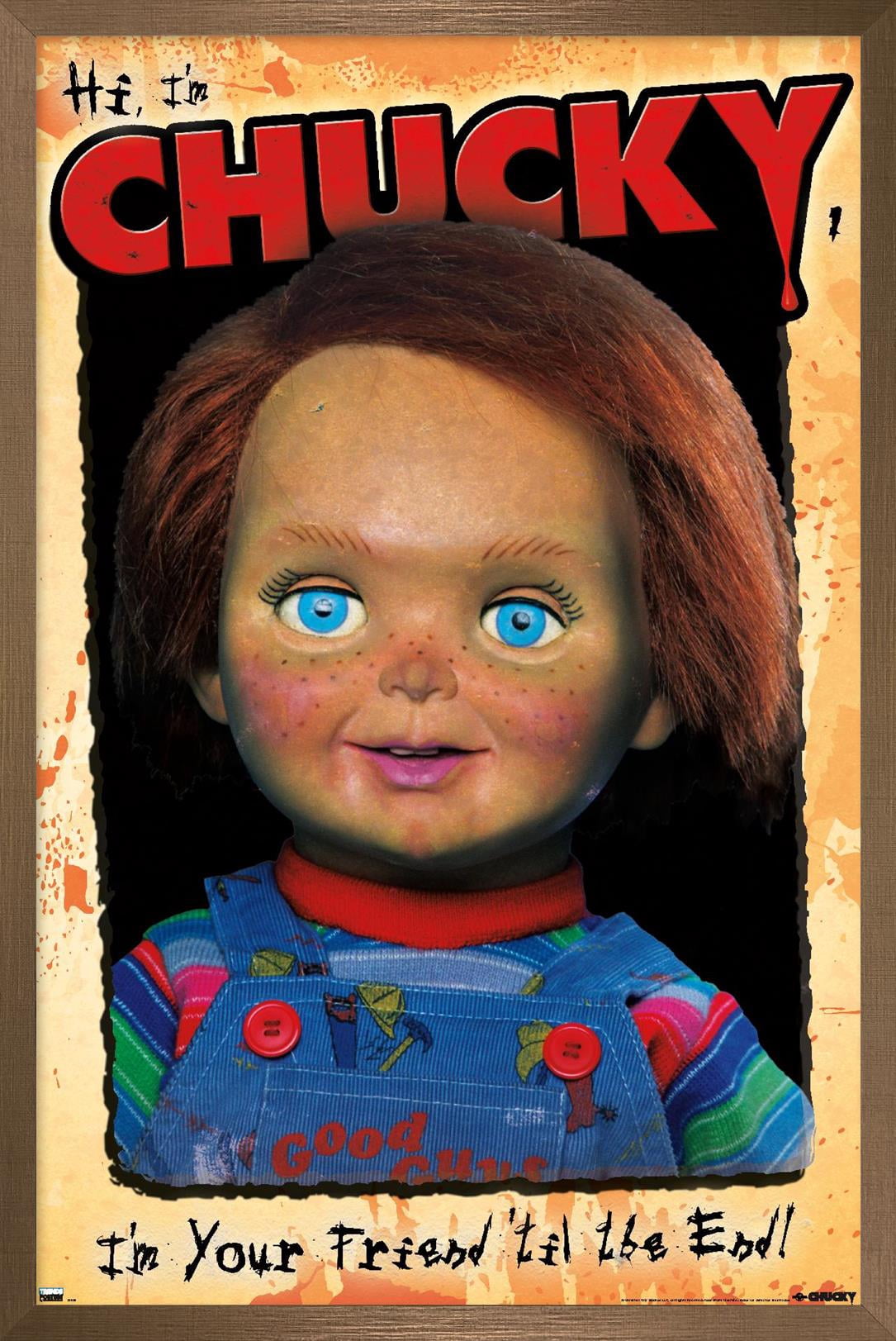 Child's Play 2 - Portrait Wall Poster, 22.375" x 34" Framed
