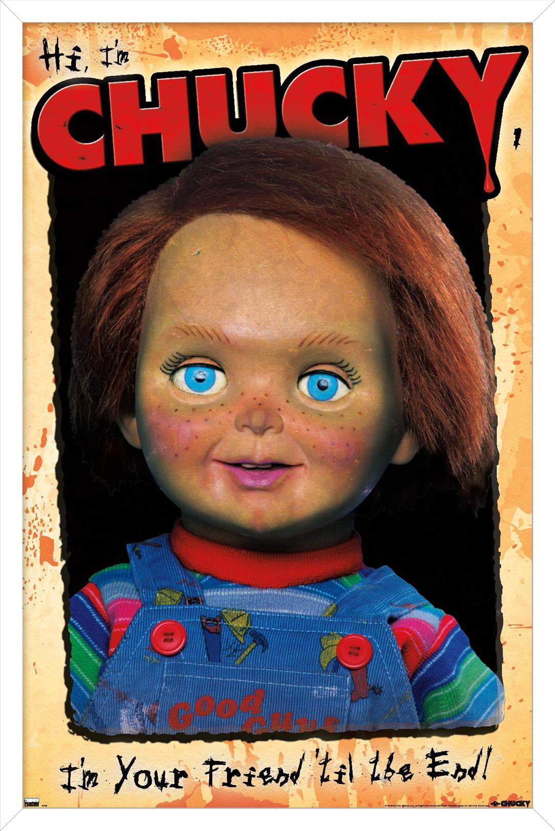 Child's Play 2 - Portrait Wall Poster, 22.375" x 34" Framed