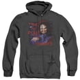 thumbnail image 1 of Child's Play 3 Time To Play Adult Heather Hoodie Sweatshirt Black, 1 of 1