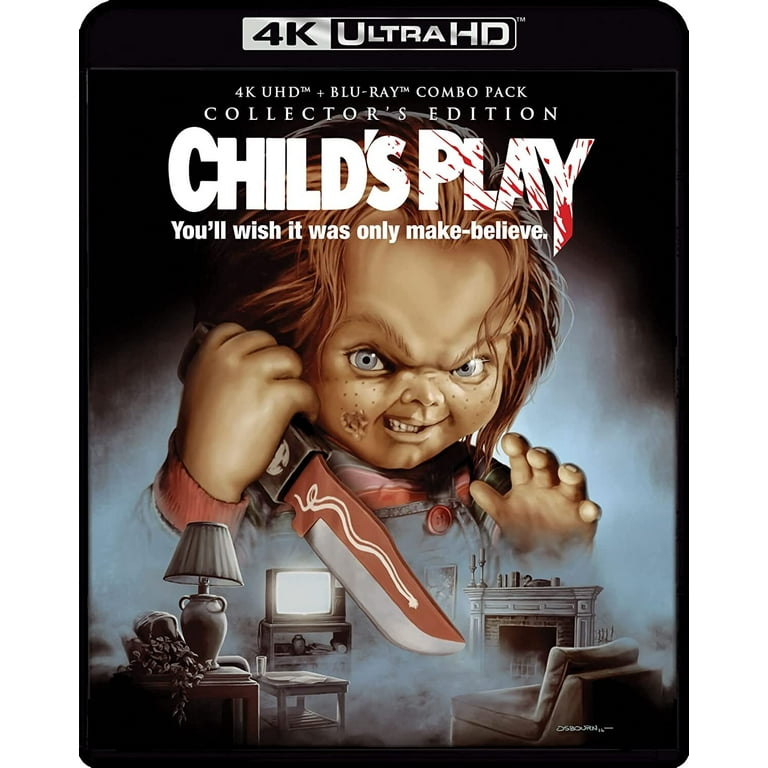 Scream Factory Child's Play Movie, 4K Ultra HD, Horror Genre