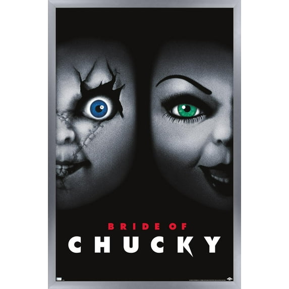 Child's Play: Bride of Chucky - One Sheet Wall Poster, 14.725" x 22.375" Framed