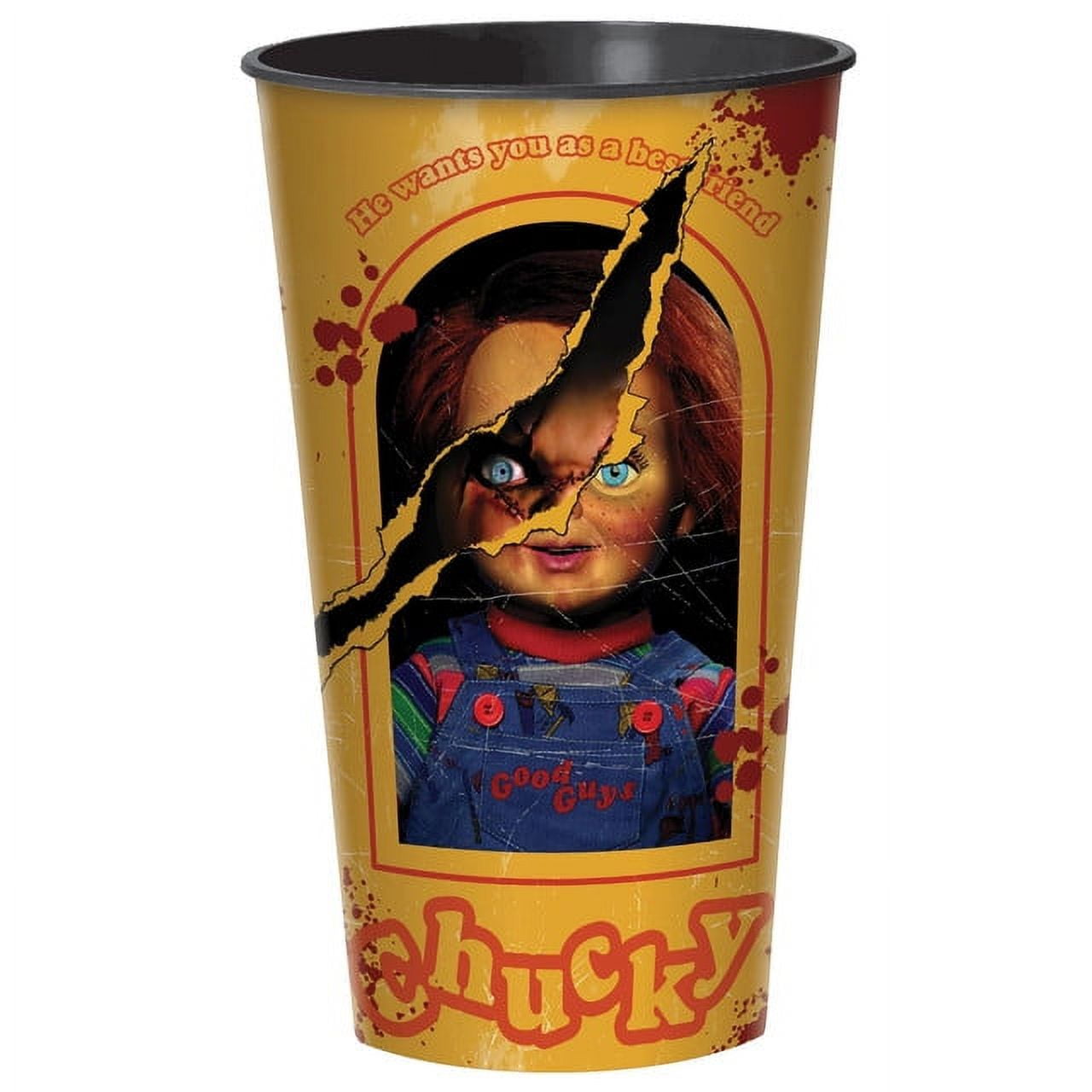 Child's Play Chucky 32oz. Plastic Cup, 1ct