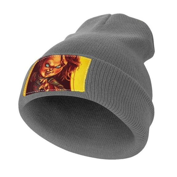 Child's Play Chucky Knit Beanie Hats for Men Women Unisex Cuffed Watch Cap Beanie Warm Casual Skull Cap Winter