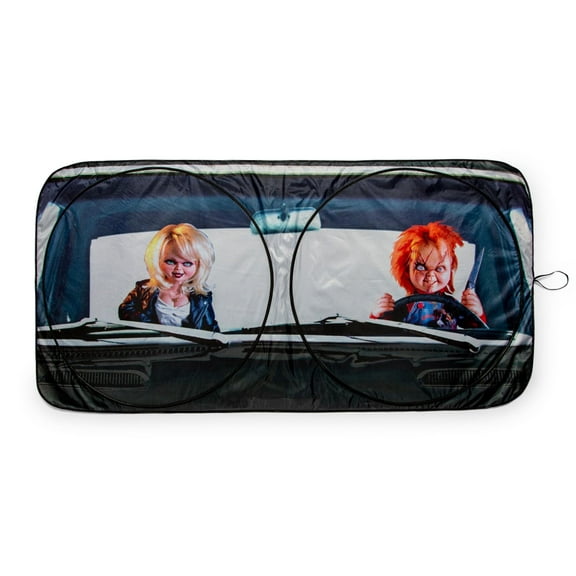 Child's Play Chucky Sunshade for Car Windshield | 64 x 32 Inches