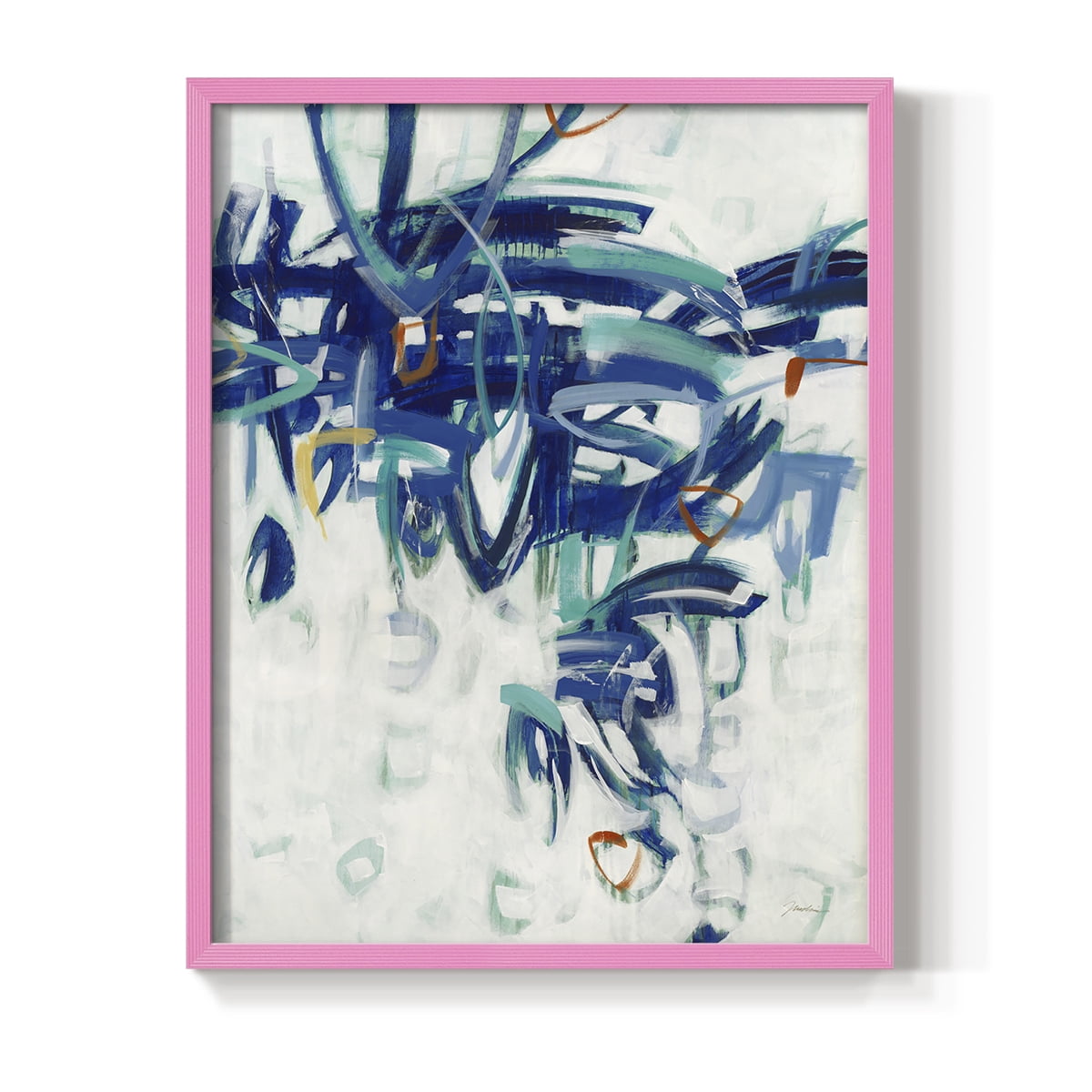 Child's Play I in Paper Solid Wood 8 x 10 Framed Print