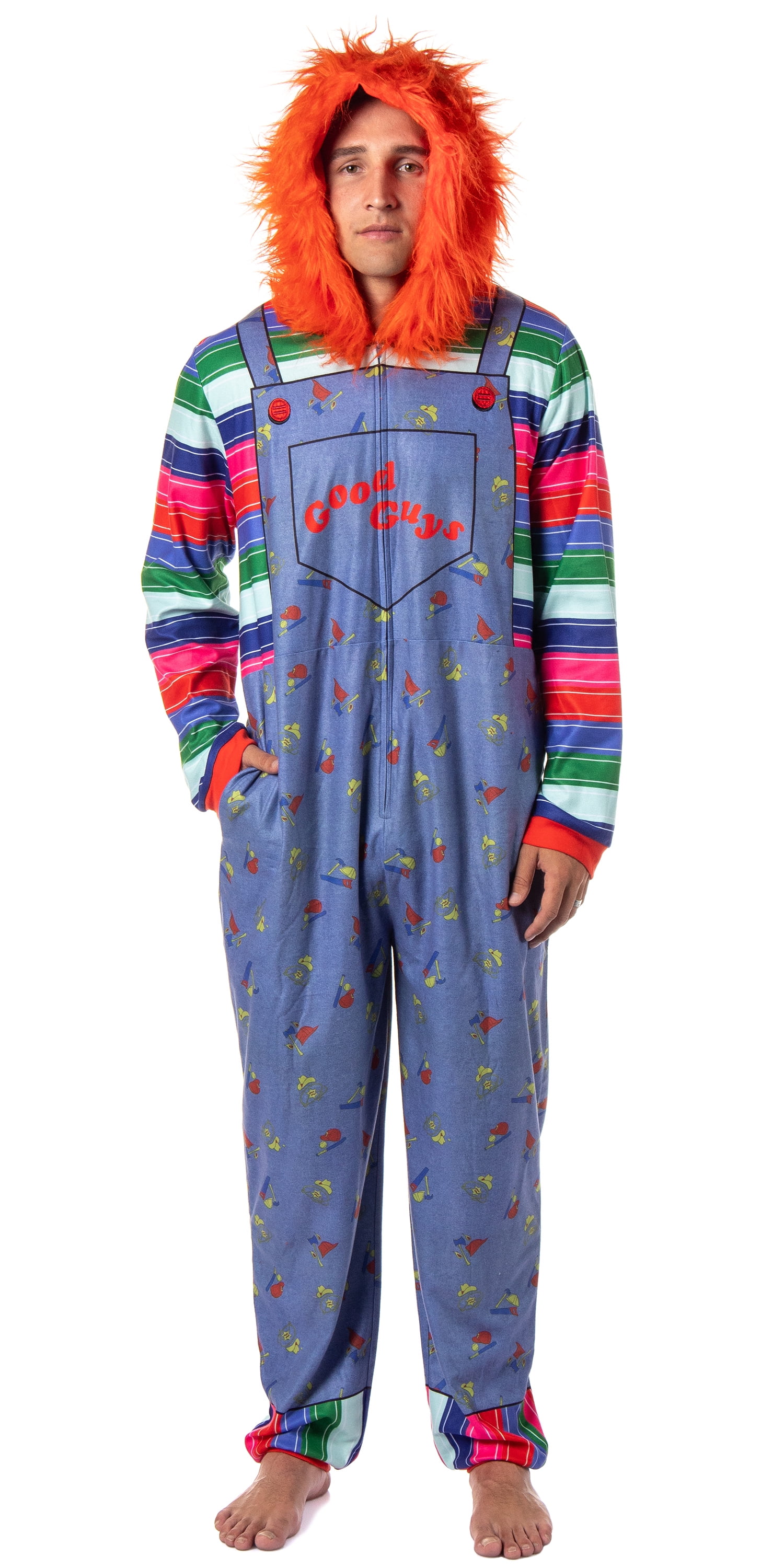 Mens chucky costume hot sale