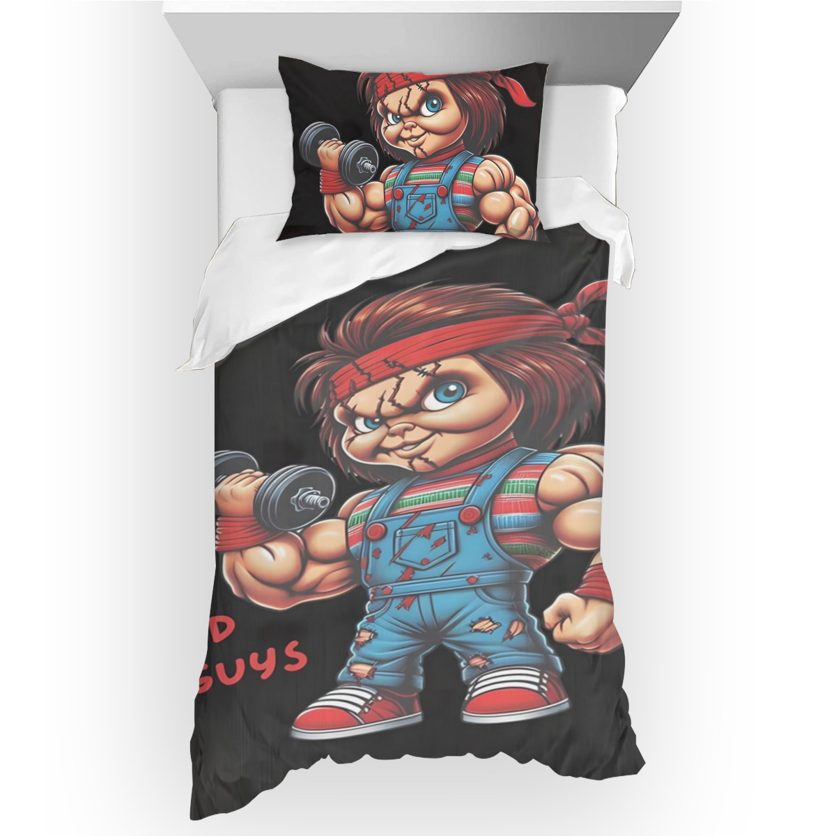 Child's Play Quilt Set, 2Piece Bed Cover, Soft Microfiber DoubleSided