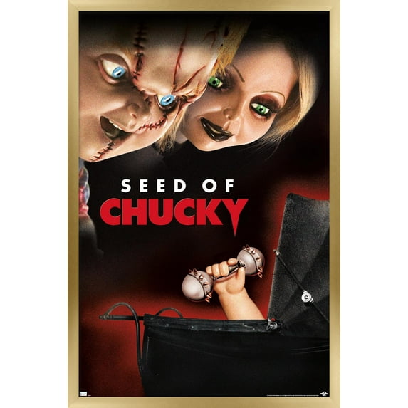 Child's Play: Seed of Chucky - One Sheet Wall Poster, 22.375" x 34" Framed