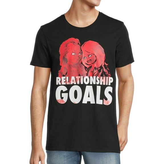 Child's Play T-Shirt Men's Relationship Goals Adult Short Sleeve Tee
