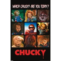 Child's Play - Which Chucky Are You Today Wall Poster, 22.375" x 34"