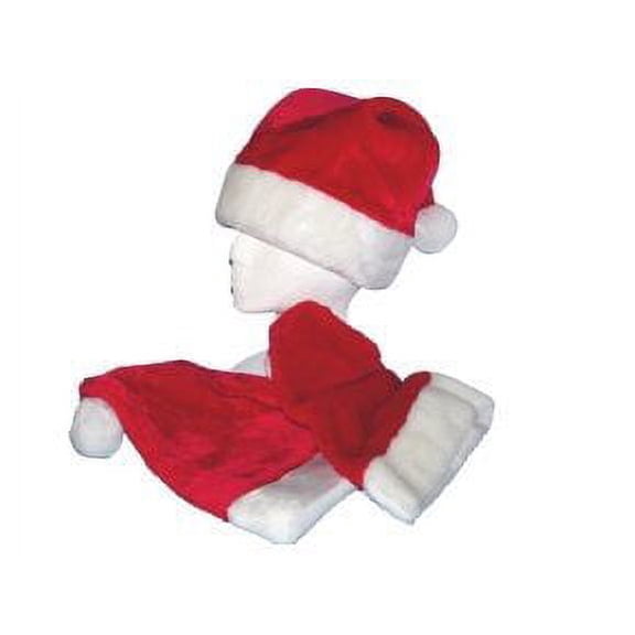Child's Size Plush Santa Claus Hat (1)