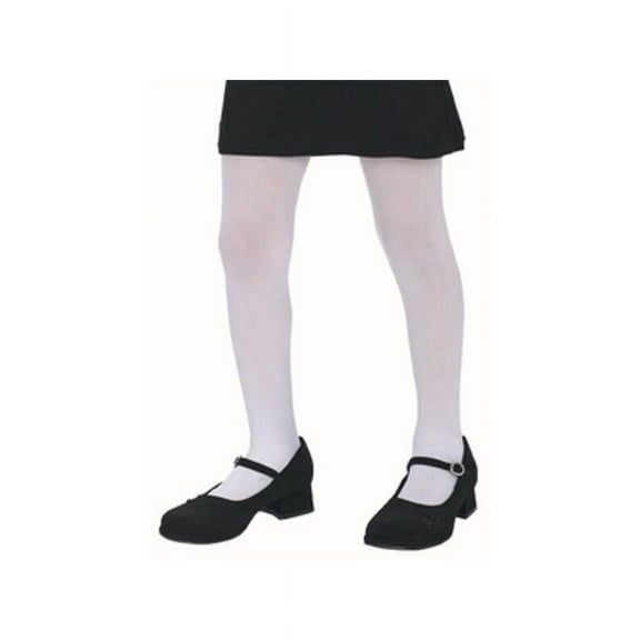 Child's Solid White Tights