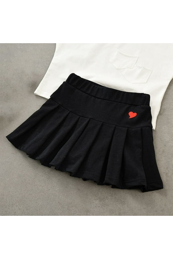 Child's Summer Printed Kids Girls Baby Botton Short Skirt Denim Cute Shorts Overalls Girl's Casual Dresses Cute Summer Dresses