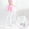 thumbnail image 1 of Child's Summer Solid Tights Dance Botton Long Pants Soft Cute Full Length Pants Overalls Socks, 1 of 8