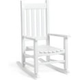 thumbnail image 1 of Child's Wood Porch Rocker - Suitable for 3-7 Years Old(White), 1 of 7