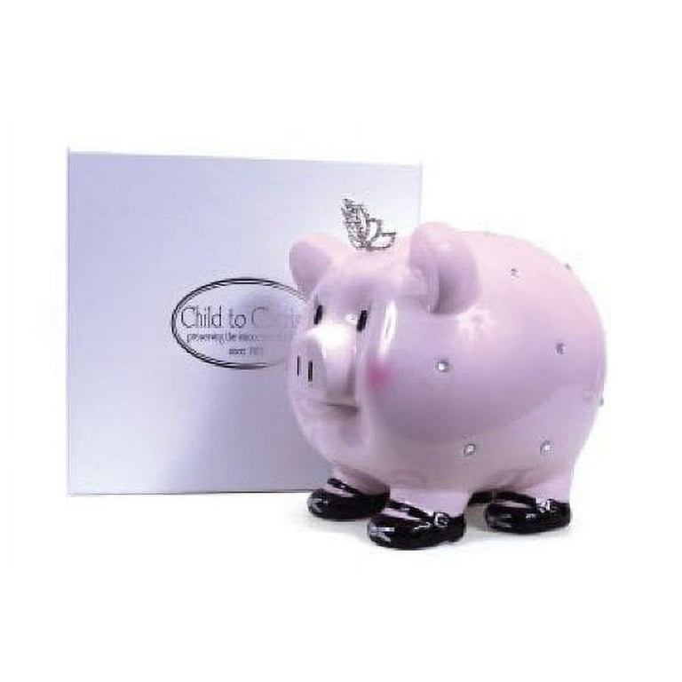 Personalized piggy banks deals for baby girl