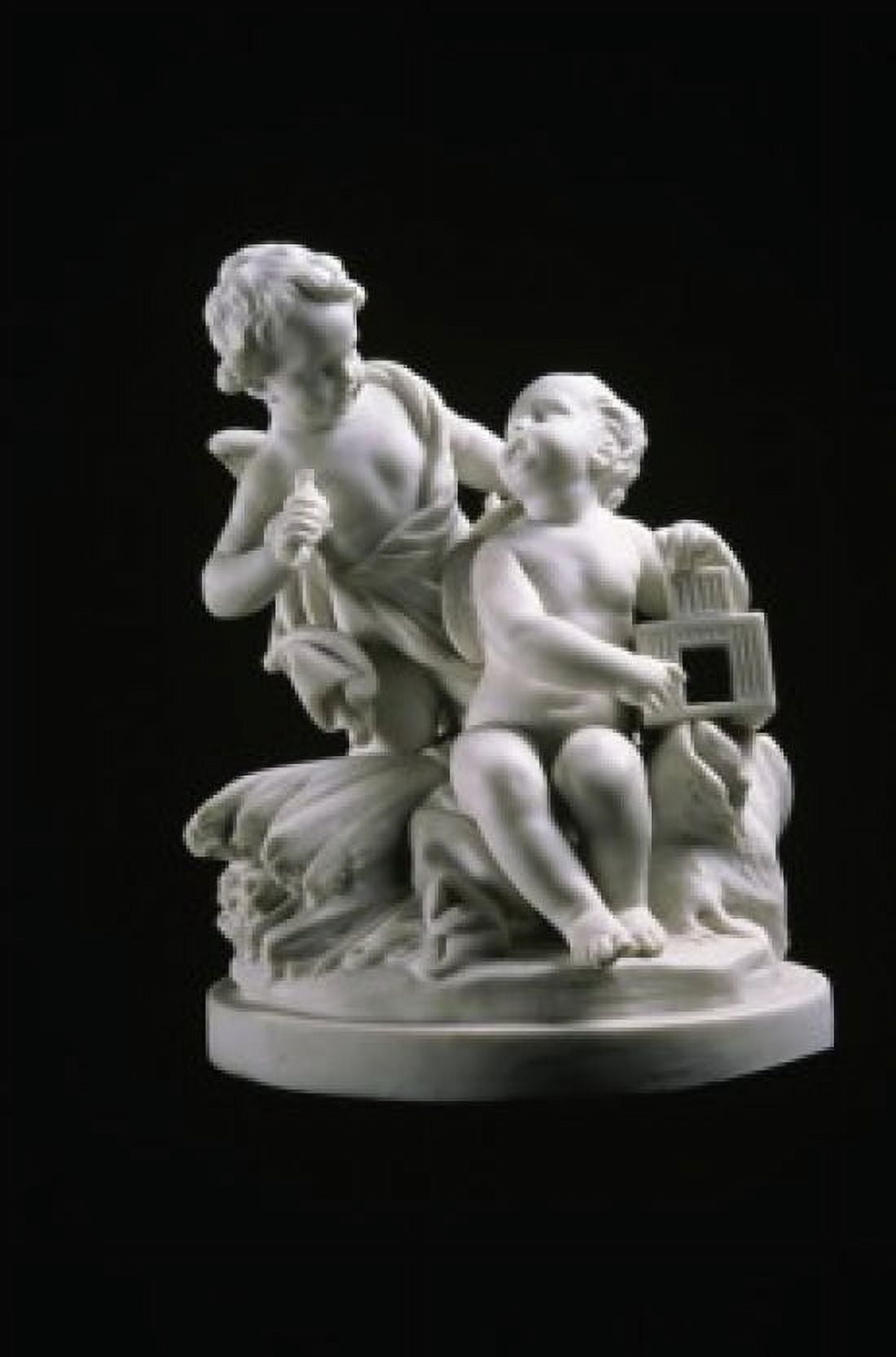 Child with a Cage Artist Unknown Canvas Art - (24 x 36)
