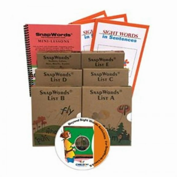 Child1st Publications CDFSW002 Snapwords Classroom Kit