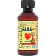 ChildLife Essentials Liquid Zinc Plus - Immune Support for Kids, Mango Strawberry Flavor, 4 Fl Oz (Pack of 1)