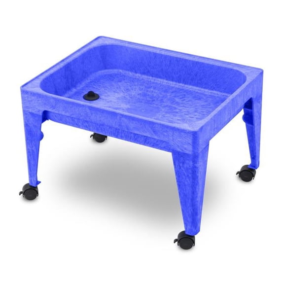 Childbrite S88018 18 in. All-in-One Sandbox & Water Activity Center, Blue