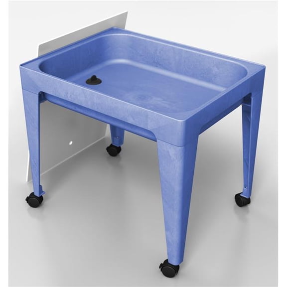 Childbrite S88024 24 in. All-in-One Sandbox & Water Activity Center, Blue