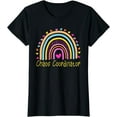thumbnail image 1 of Childcare Chaos Coordinator Teacher Daycare Provider Rainbow T-Shirt, 1 of 3