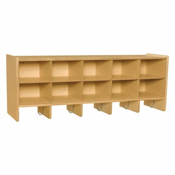 ABC Furnishings 10 Section Coat Locker
