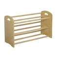 thumbnail image 1 of ABC 1526404 Childcraft Furnishings 12 Tray Dowel Cubby Rack, 35.75 x 14.50 x 21.75 in., 1 of 1