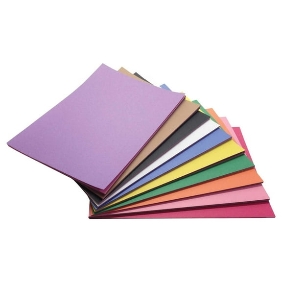 Childcraft Construction Paper, 9 x 12 Inches, Assorted Colors, 500 Sheets