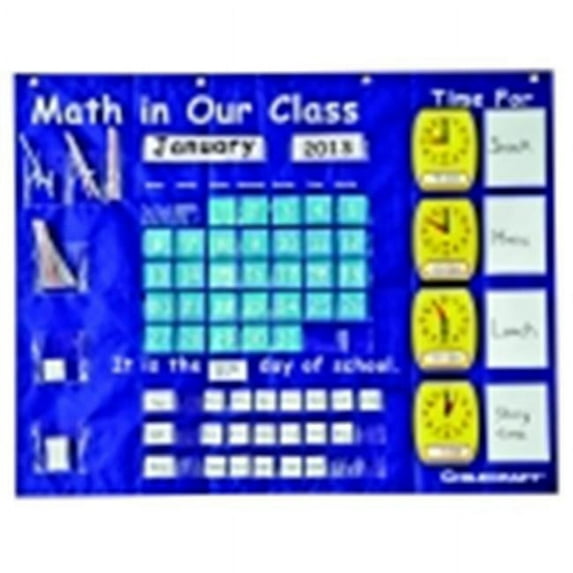 Childcraft Math In Our Class Pocket Chart