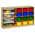 thumbnail image 1 of Childcraft Mobile 12-Tray And 2-Shelf Storage Unit, 1 of 1