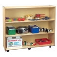 thumbnail image 1 of Bird In Hand 1301524 Childcraft Mobile Open Shelving Unit, Product Height 42 in., 3 Shelves, 1 of 10
