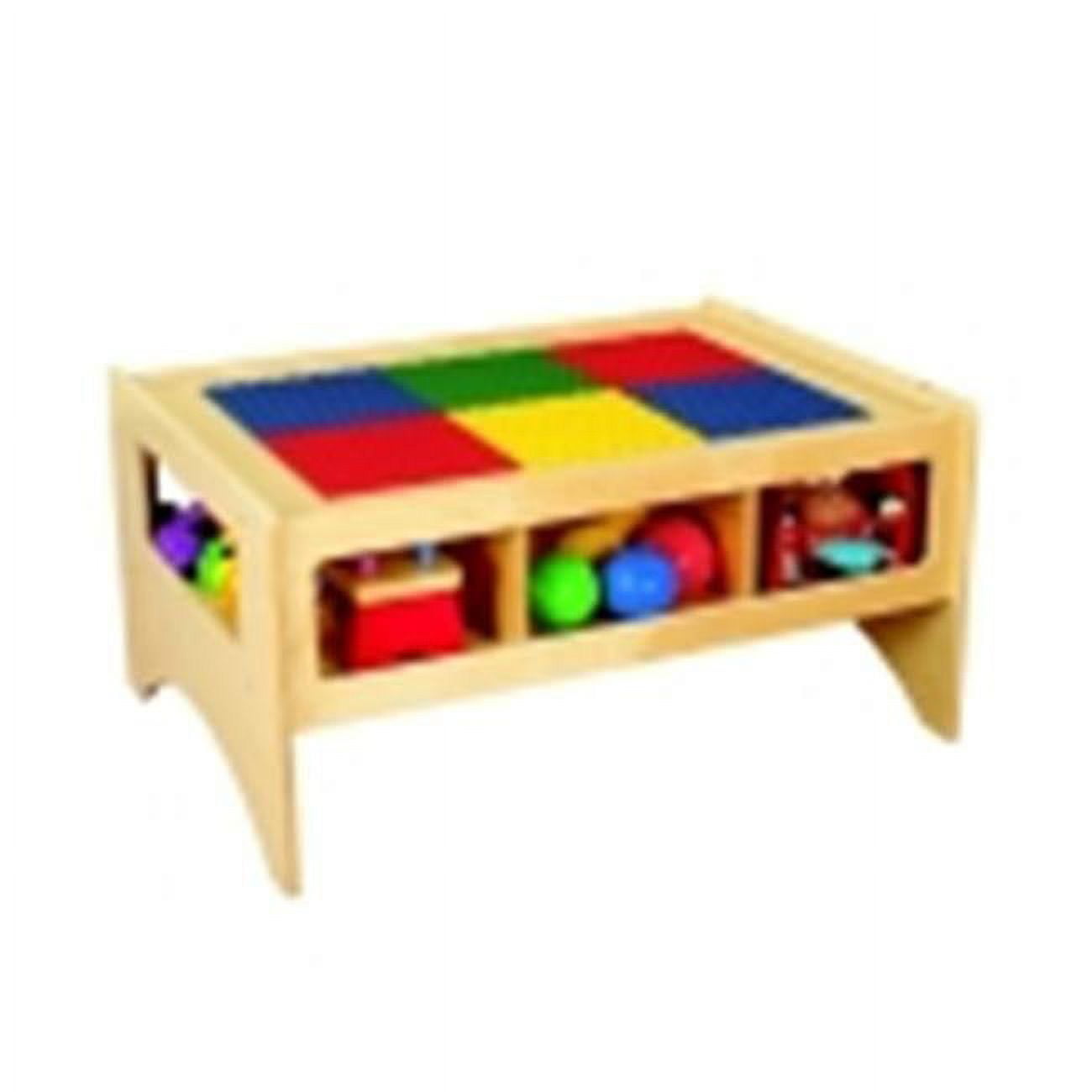 Childcraft Toddler Multi-Purpose Play Table Building Block Top ...