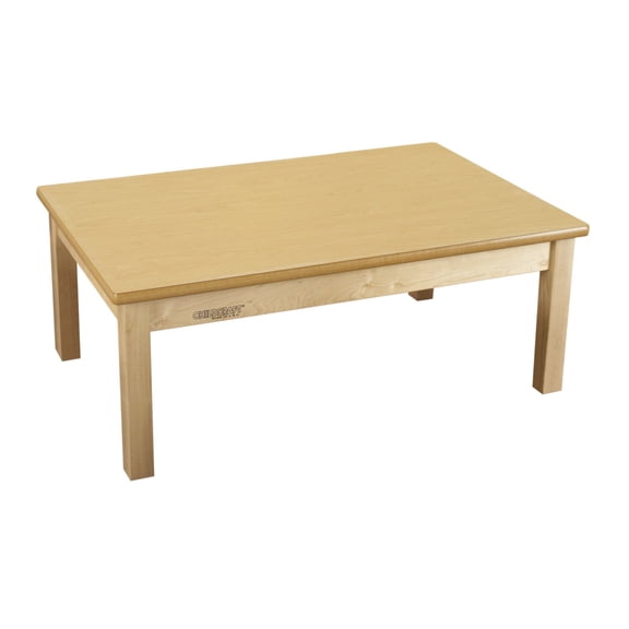 Childcraft Wood Table, Laminate Top, Rectangle, 36 x 48 x 20 Inches