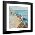 thumbnail image 1 of Childe Hassam 12x14 Black Modern Framed Museum Art Print Titled - The East Headland, Appledore - Isles of Shoals (1908), 1 of 5