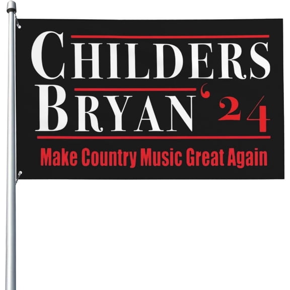 Childers Bryan'24 Flag Childers Bryan 2024 Election Flag Make Country Great Again Flag 3x5 Ft Outside Large Banner House Flag Outdoor Decoration Yard Flag Sign