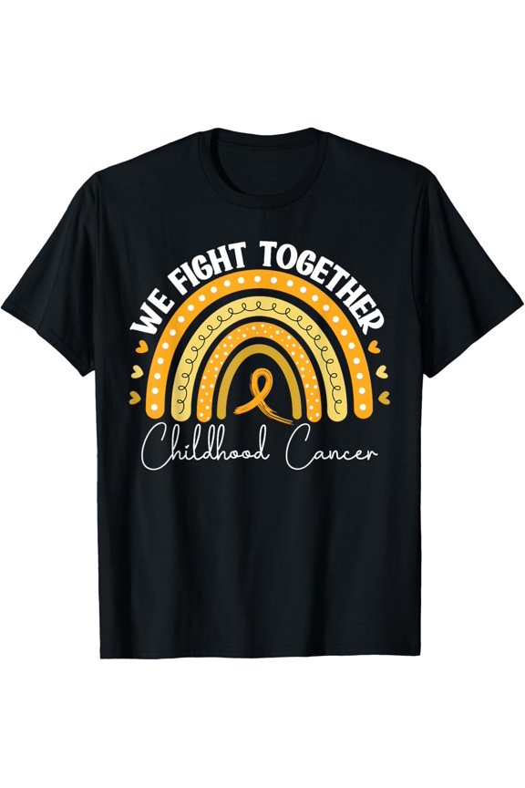 Childhood Cancer Awareness Gold Ribbon T-Shirt