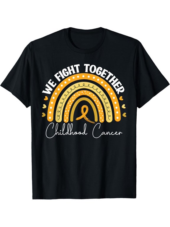 Childhood Cancer Awareness Gold Ribbon T-Shirt