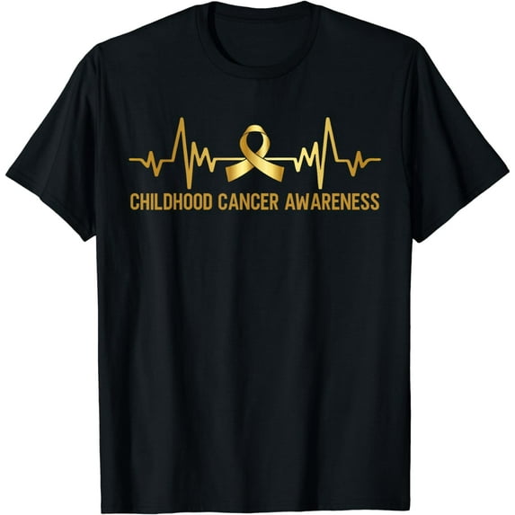 Childhood Cancer Awareness Warrior For man Woman Kids T-Shirt