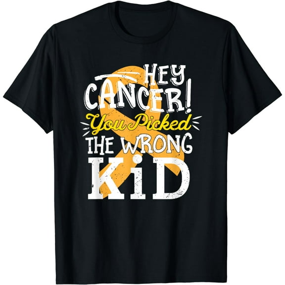 Childhood Cancer Shirt Awareness Survivor Wrong Kid Support