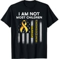thumbnail image 1 of Childhood Cancer Survivor Most Child Support Warrior DA1 T-Shirt, 1 of 4