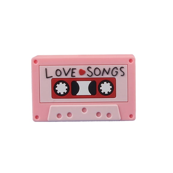 Childhood Cassette Shape Bluetooth Speaker 5.0 Portable Mini Retro Design Pvc Soft Rubber For Business Gift Desk Decor And Travel
