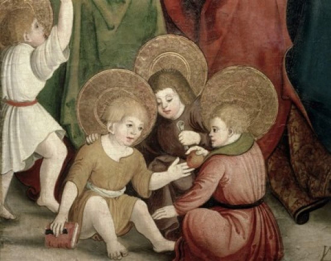 Childhood Of Saint Joachim (Detail) Swabian School(- ) Canvas Art - (24 x 36)