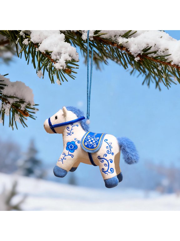 Childhood Sweethearts Horse Keychain Foal Pendant Bag Charm Hanging Horse Ornament Decorative Animal Figurine Keyring Accessory Collectible Gift Home Car Decor Display Accent