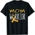 thumbnail image 1 of Childhood cancer awareness mom of a warrior T-Shirt, 1 of 4